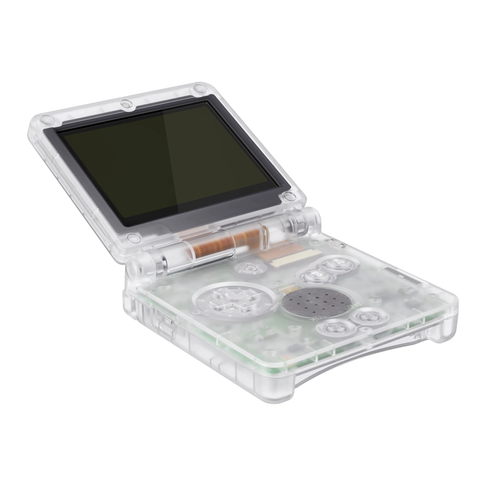 🌟 Glow-in-Dark Green Shell + Buttons | For Game Boy Advance SP Console Mod Kit