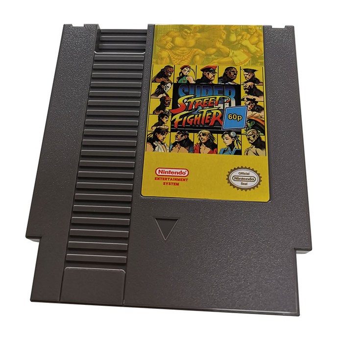 ๐ฅ Super Street Fighter 60P โ NES 8-Bit Game Cartridge โ 72-Pin Region-Free