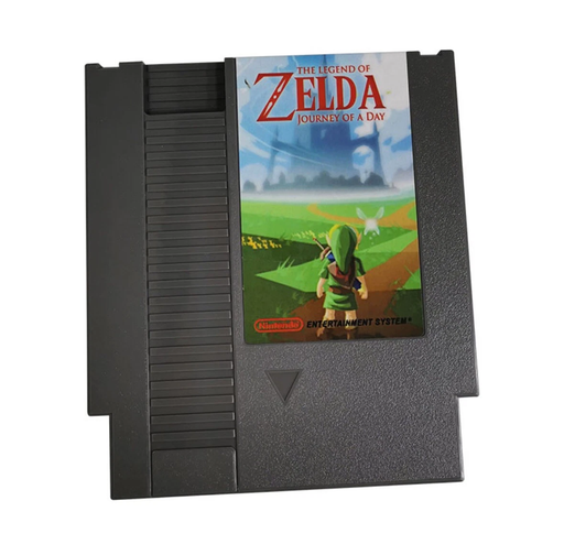 🗡️ LOZ: Journey of a Day – NES RPG Game Cartridge (72-Pin, 8-Bit)