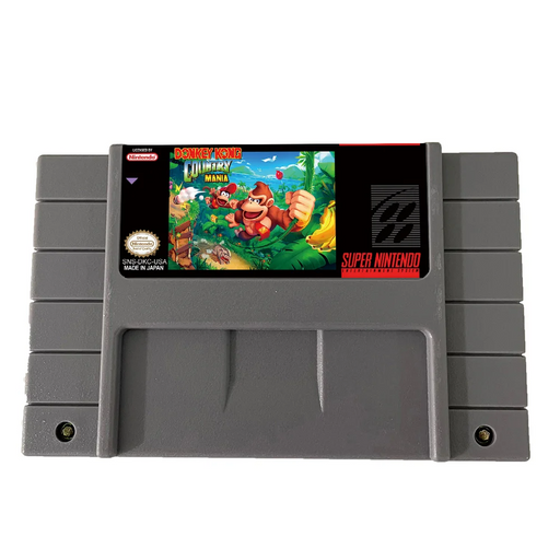 🍌 Donkey Kong Country Mania SNES Game | 16-Bit US Version Cartridge 🎮