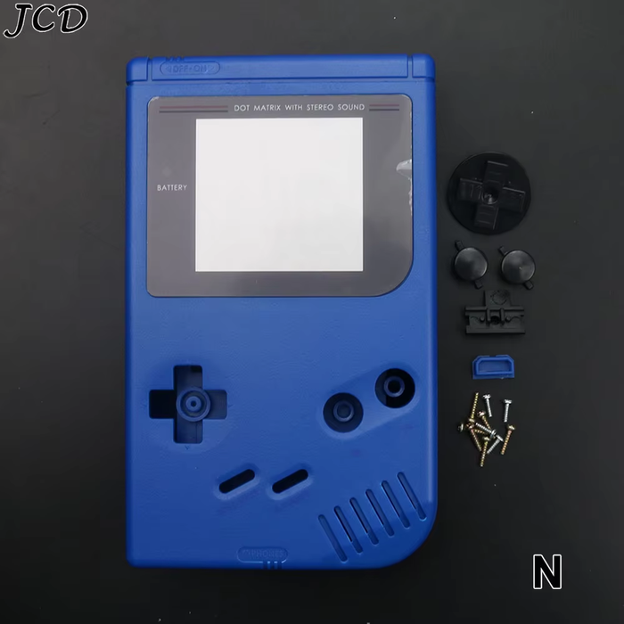 🔧 Full Shell Housing Kit for GB DMG | Replacement Case + Buttons + Screen Lens