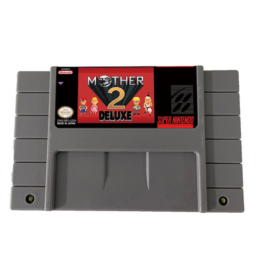 🌍 MOTHER 2 DELUXE SNES Game | 16-Bit US Version RPG Cartridge 🎮
