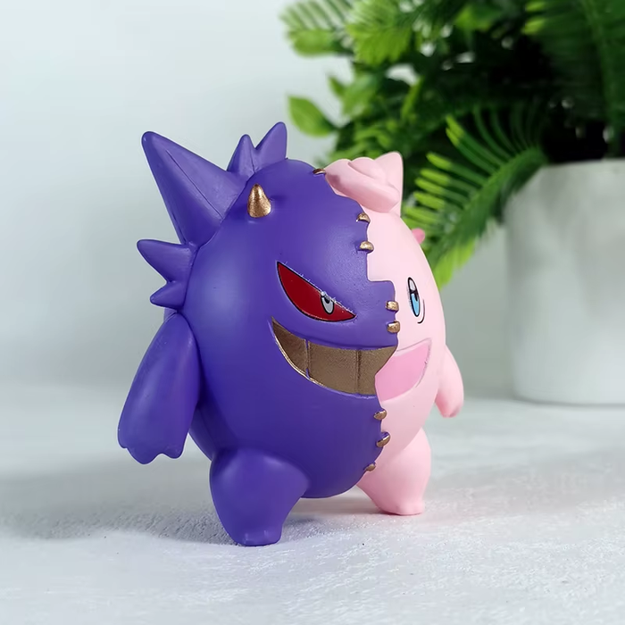🎮 New In-Stock Pokémon Fusion Figure – Gengar + Clefable