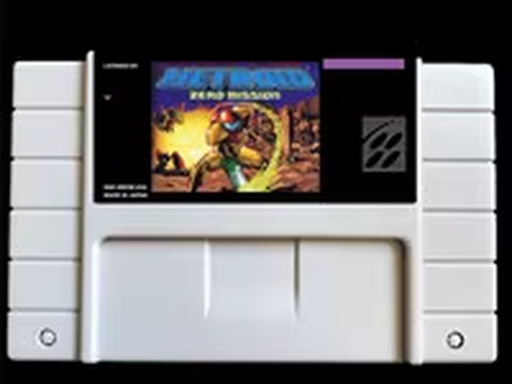 ๐ Super Metroid-Zero MISSION โ USA NTSC SNES Cartridge