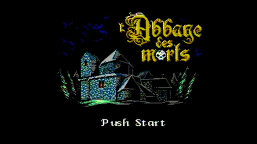 🏰 L'Abbaye Des Morts – NES 8-Bit 72-Pin Cartridge (Brand New)