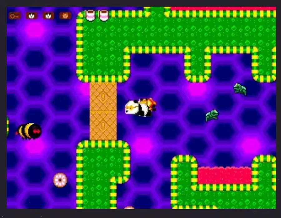 Rocket Panda 16-Bit Game Cartridge for Genesis Mega Drive Shooter