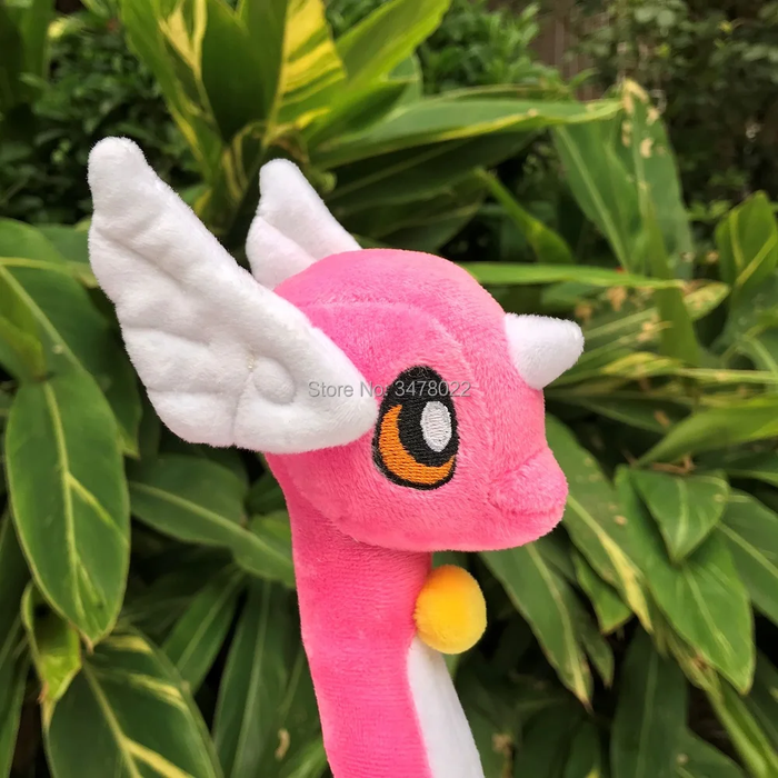 🐉 Shiny Dragonair Plush – 26" Pink Pokémon Soft Doll – Giant Stuffed Toy