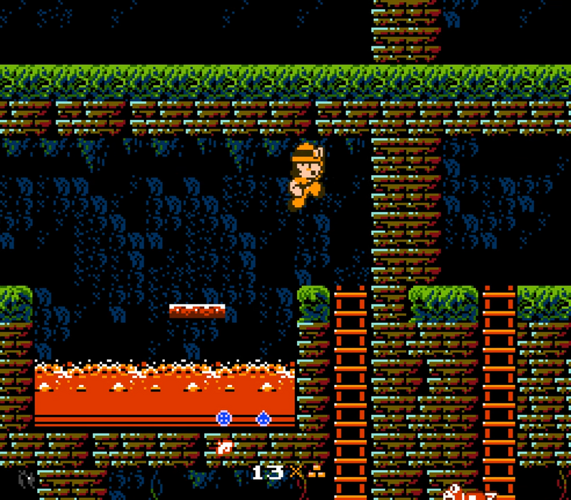 ๐ Super Pitfall 30th Anniversary Edition โ NES 8-Bit Hack Cartridge