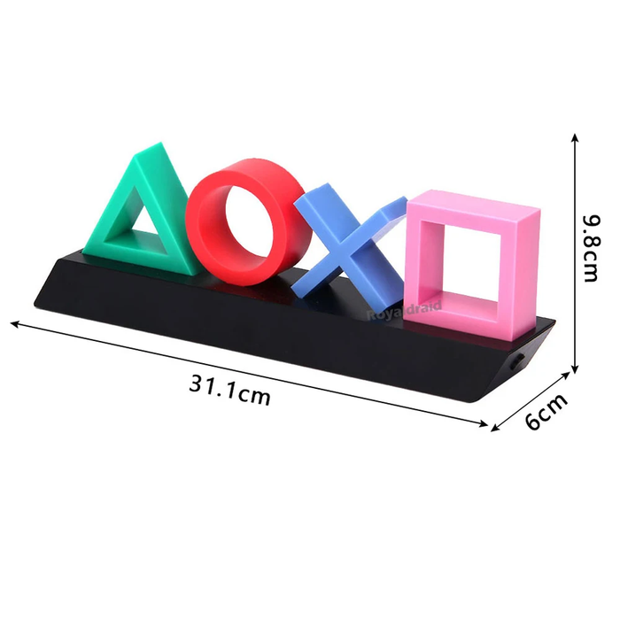 🎮 NEW Game Icon Light for PS4/PS5 | LED Voice-Control Decorative Lamp 🕹️
