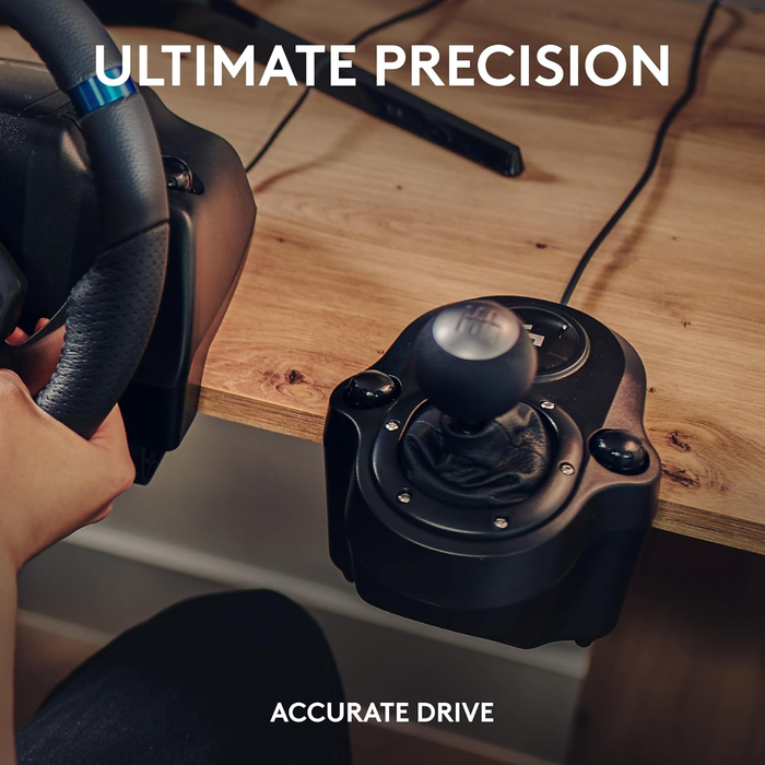 Logitech G Driving Force Shifter –Compatible with Multiple Systems