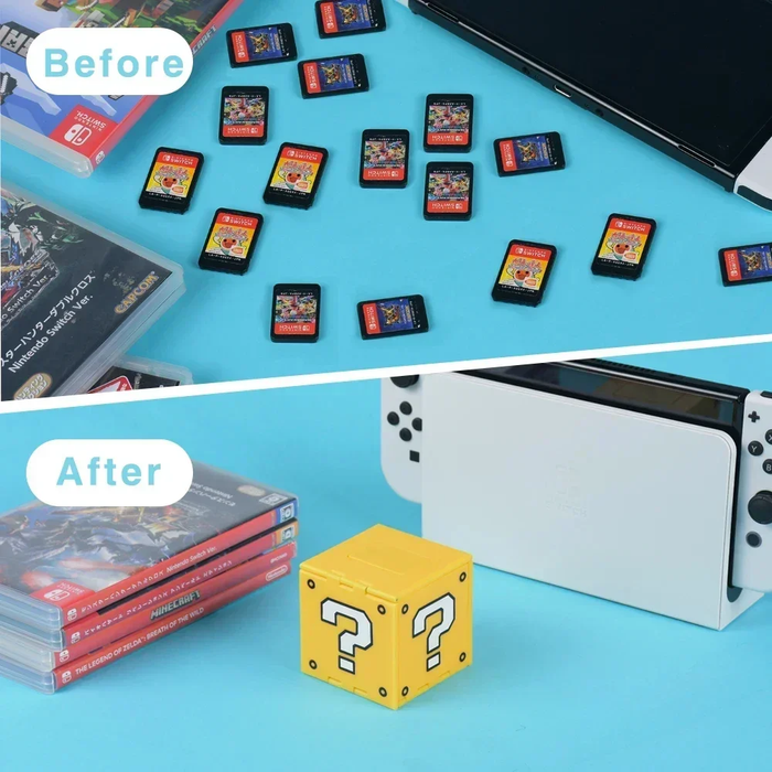 16 in 1 Game Card Case for Switch OLED/Lite Storage Box Protective Holder