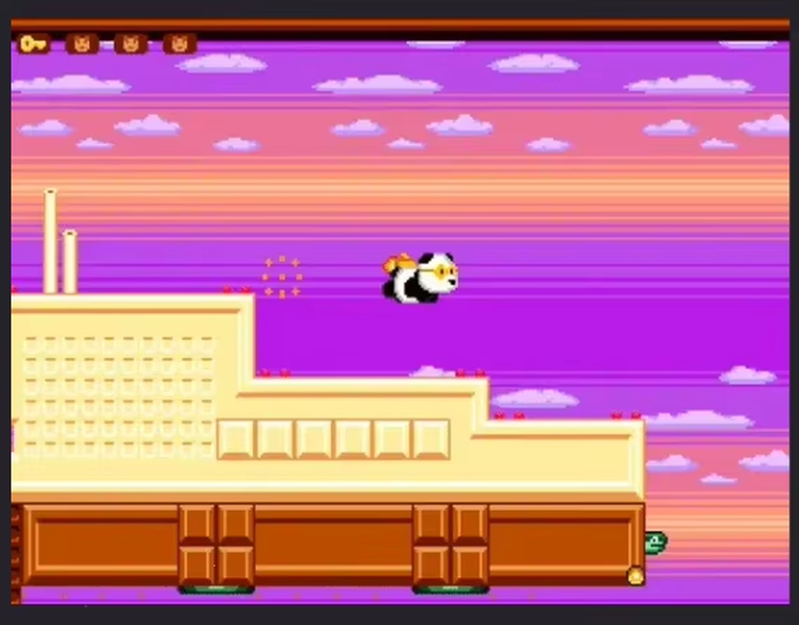Rocket Panda 16-Bit Game Cartridge for Genesis Mega Drive Shooter