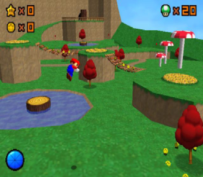 ๐ Super Mario 64: Sapphire โ N64 Game Cartridge | 30-Star Mini Adventure