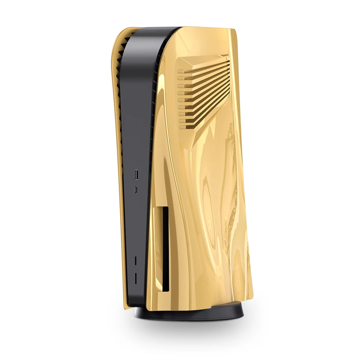 🎮 PS-5 Disc Edition Faceplate w/ Cooling Vents – Frosted Heat Dissipation Shell