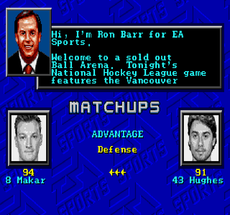 ๐ NHL '94 Playoffs Edition โ 2024 Mod | SEGA Genesis 16-Bit Game Cartridge