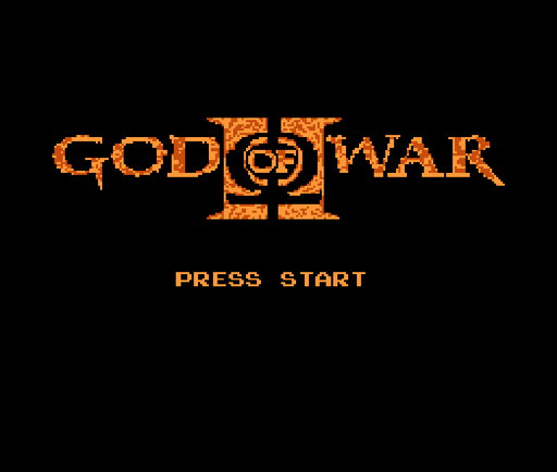 ⚔️ GOD OF WAR 2 | NES 8-Bit Game Cartridge