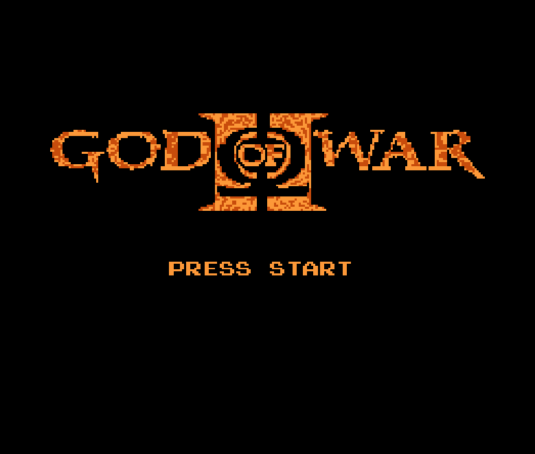 โ๏ธ GOD OF WAR 2 | NES 8-Bit Game Cartridge