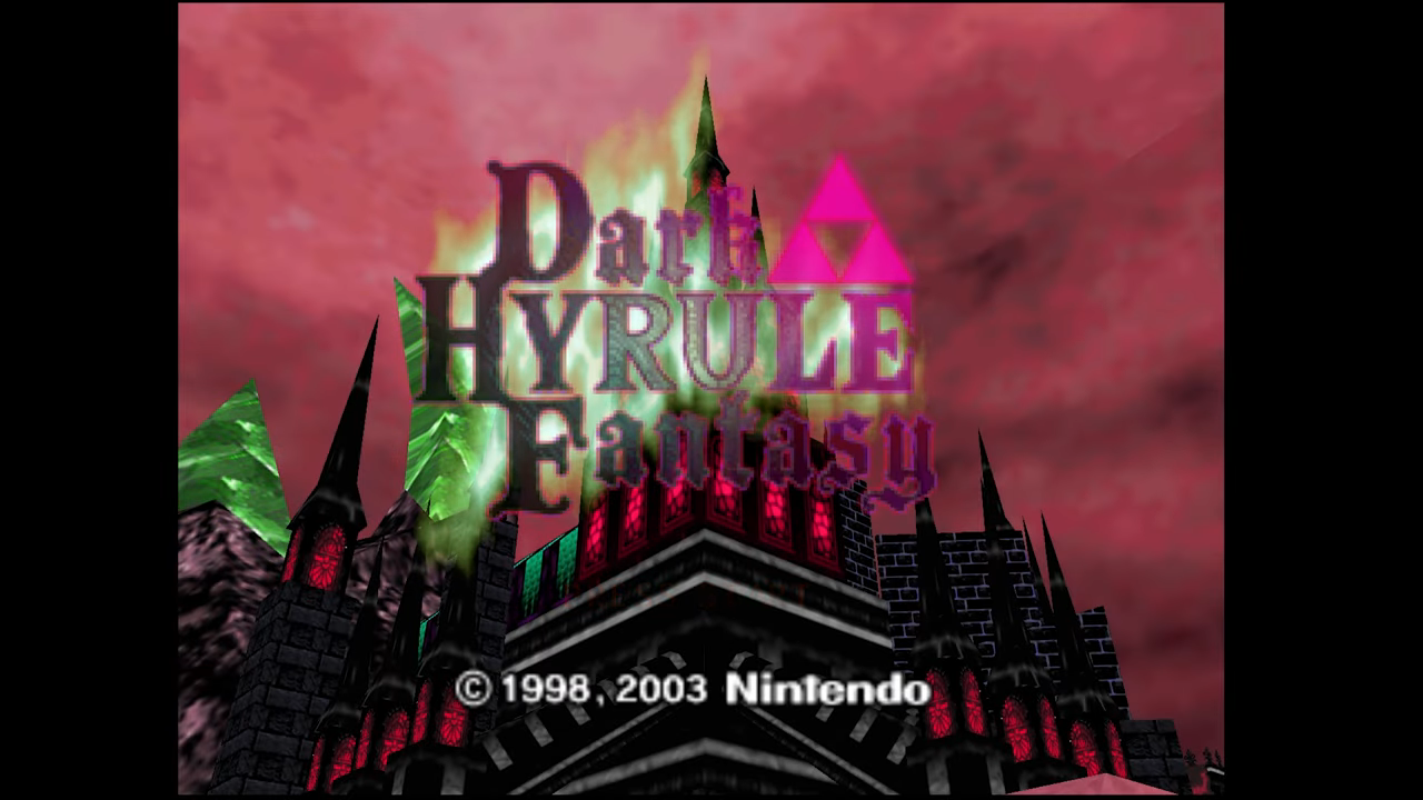 🕯️ Dark Hyrule Fantasy Hack – USA NTSC Version for N64 Console ⚔️