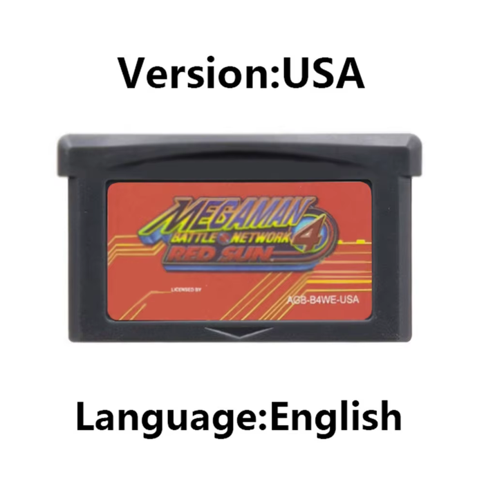 Megaman Zero GBA Series Game 32-Bit Video Game Cartridge Console Card Megaman Ze