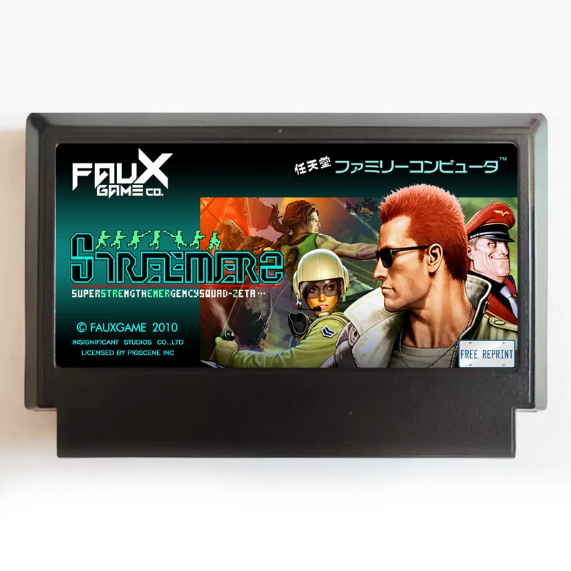 ๐ฎ Streemerz 60-Pin Game Cartridge for NES FC Console Classic Action Platformer
