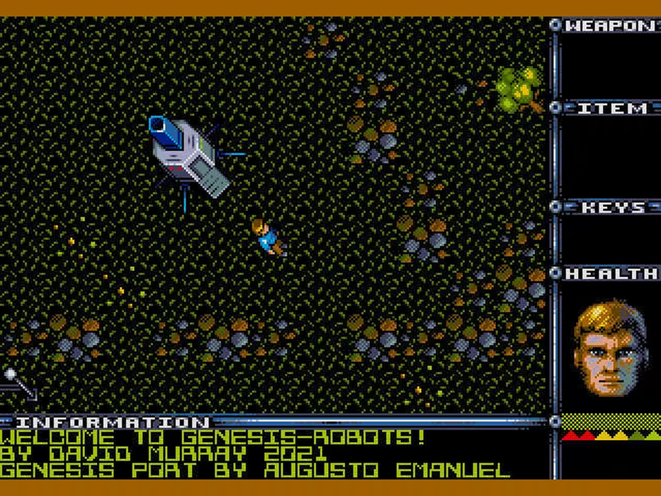 ๐ค Attack of the PETSCII Robots โ 16-Bit MD Game Cartridge โ For Sega Genesis