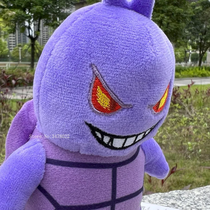 🔵 6" Gengar + Squirtle Fused Plush | Soft Stuffed Toy w/ Tag