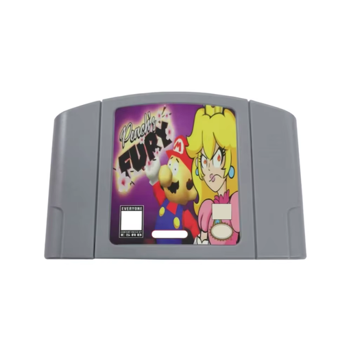 🍑 Peachs Fury N64 Game Cartridge US Version 4 Classic Console