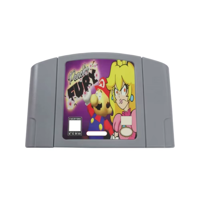 🍑 Peachs Fury N64 Game Cartridge US Version 4 Classic Console