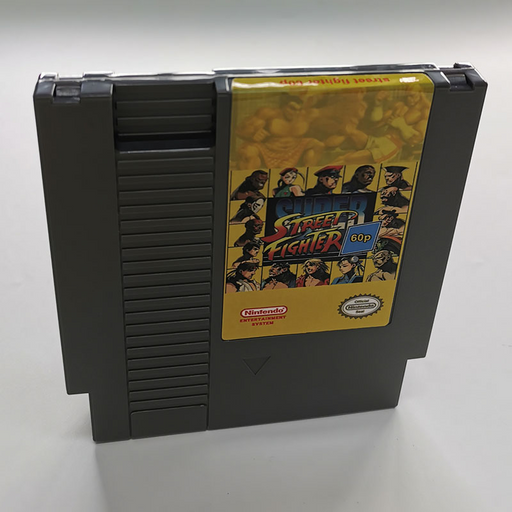 ๐ฅ Super Street Fighter 60P โ NES 8-Bit Game Cartridge โ 72-Pin Region-Free