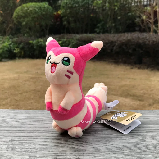 🌟 5.5 IN Shiny Furret Fit Plush Toy | Cute Pokémon Soft Stuffed Doll Gift