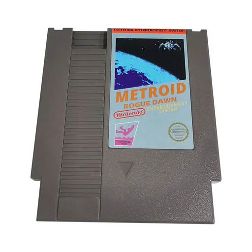 🌌 Metroid: Rogue Dawn | NES 8-Bit Game Cartridge