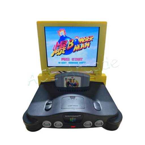 64-Bit N64 Mini Portable 8" LCD Screen | 4:3 Ratio Retro Gaming Display