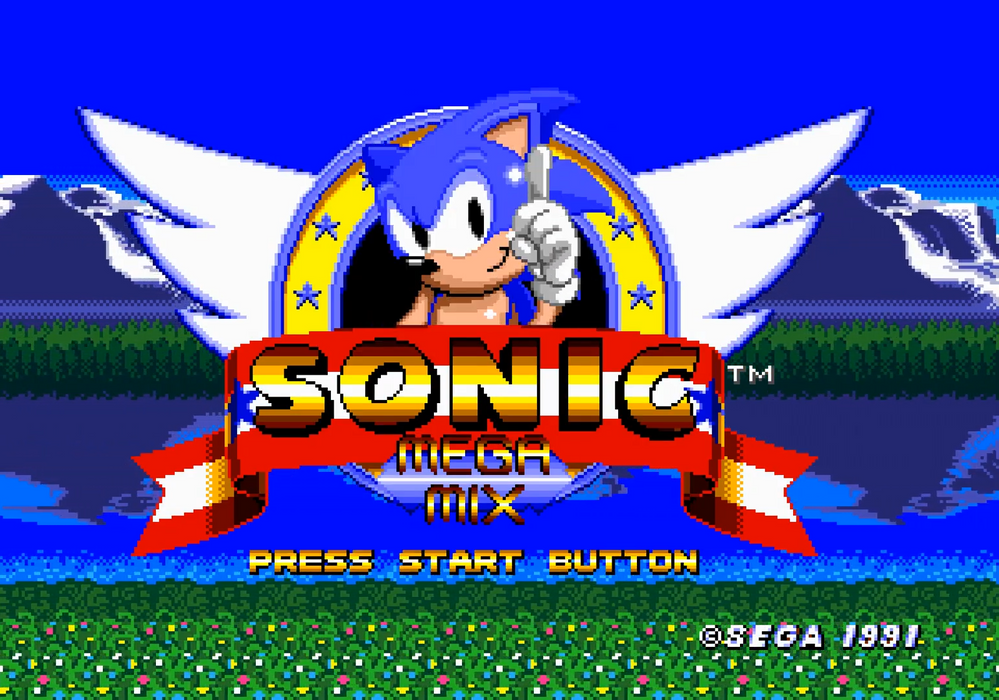 ๐ต SONIC MEGAMIX | Sega Genesis & Mega Drive | 16-Bit Game Cartridge ๐ฎ