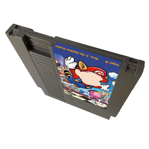 ๐ Super Ma Bros. 3: Rainbow Realms 8-Bit 72-Pin NES Game Cart - NTSC/PAL ๐ฎ