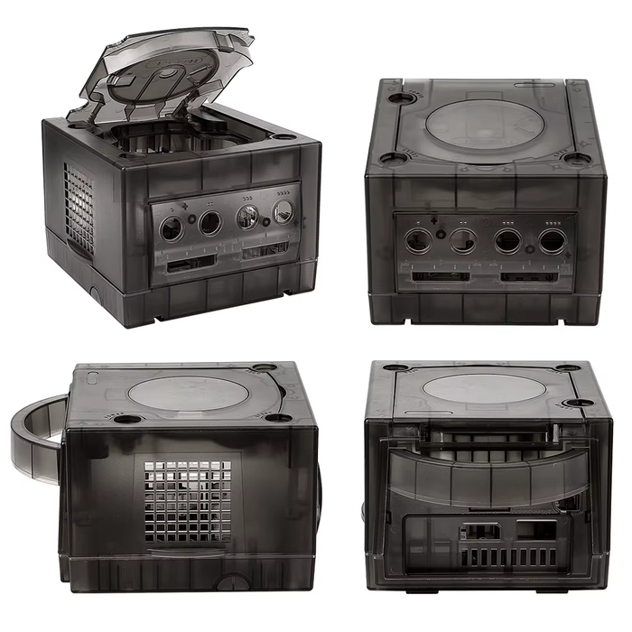 🔧 5-Color Transparent Replacement Shell for Nintendo GameCube Console 💎