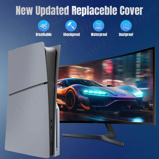 🎮 30th Anniversary Faceplate Shell | For PS5 Slim Disc/Digital Console Cover
