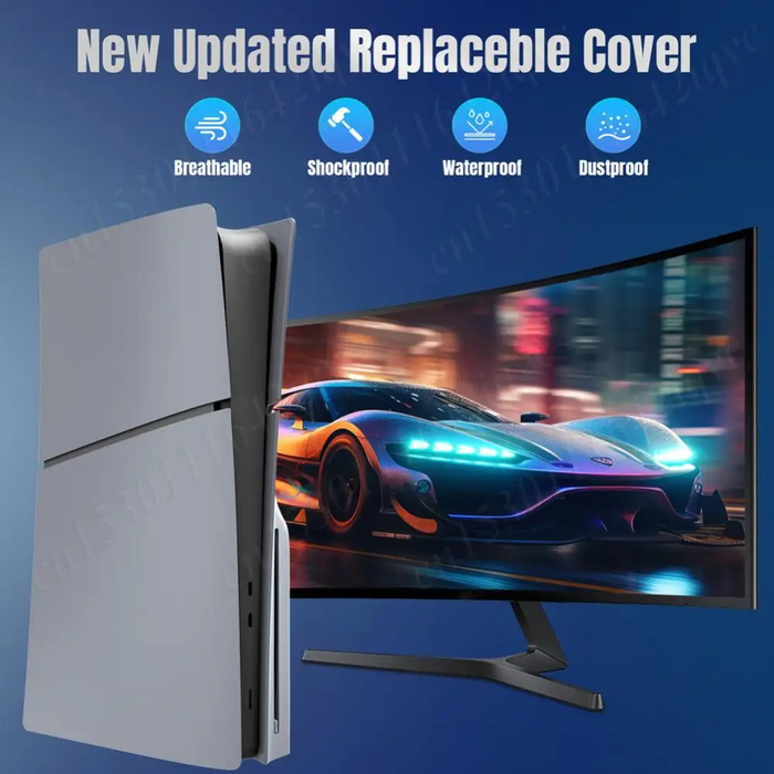 🎮 30th Anniversary Faceplate Shell | For PS5 Slim Disc/Digital Console Cover