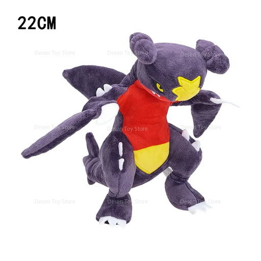 🐉 Garchomp Pokémon Plush Toy | 8.7" Standing Stuffed Doll | Soft Pocket Monster