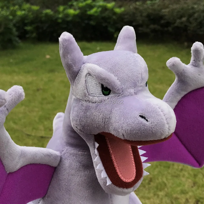 🦖 10 IN Aerodactyl Plush Toy | Pokémon Ptera Soft Stuffed Doll Gift