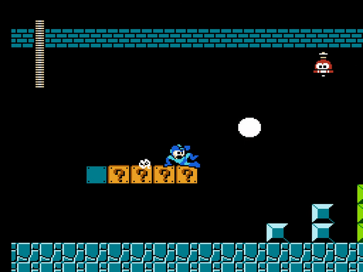 🔧 Rockman 3: Last of the Mushroom Kingdom – NES 8-Bit Hack Cartridge