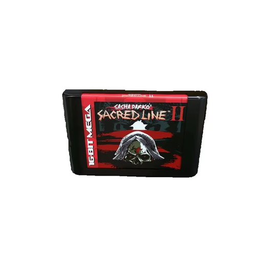 Sacred Line 2 16-Bit Game Cartridge for Genesis Mega Drive Adventure