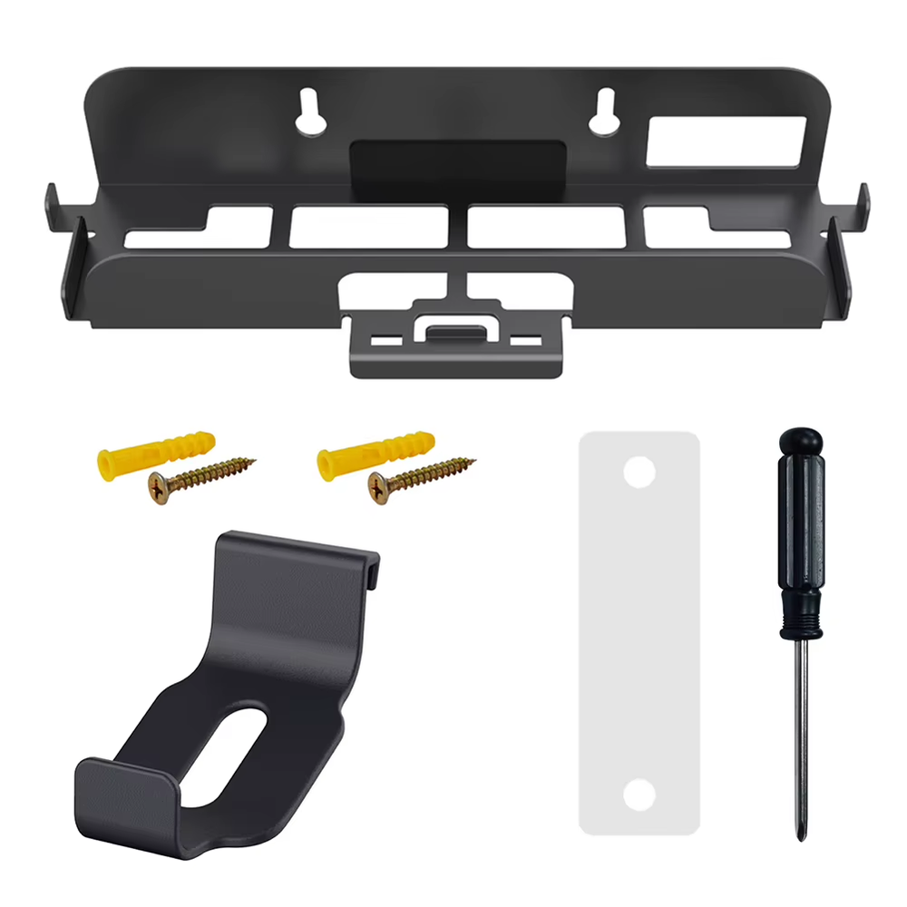 🏠 Wall Mount Host Stand w Controller Hook – Wall Holder Bracket for NS2 Console
