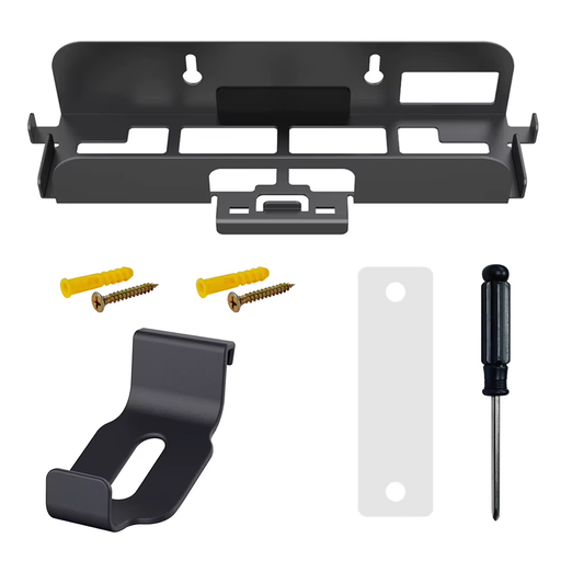 🏠 Wall Mount Host Stand w Controller Hook – Wall Holder Bracket for NS2 Console