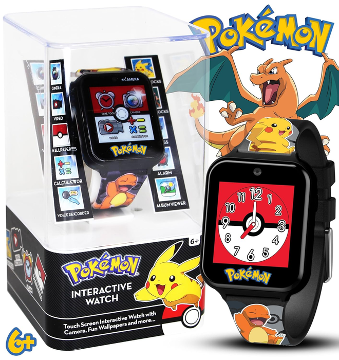 ⌚ Pokémon Interactive Smartwatch for Kids | Pikachu Design