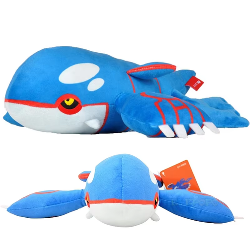 🌊 11.8 IN Kyogre Plush Doll | Legendary Pokémon Stuffed Toy