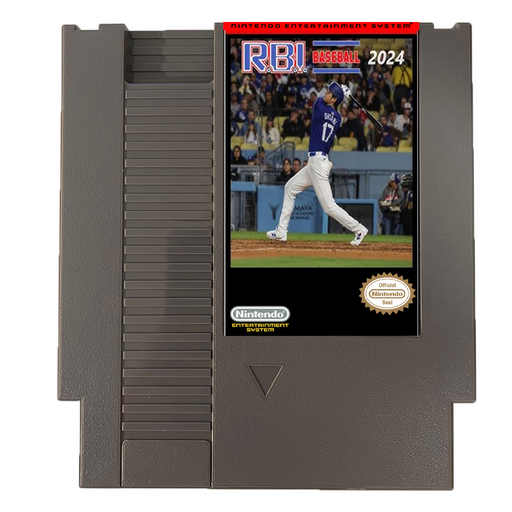 ⚾ R.B.I. Baseball 2024 | NES 8-Bit Game Cartridge | Modern MLB Update
