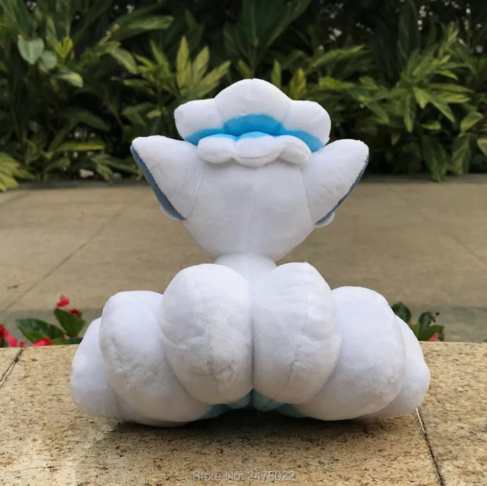 ❄️ Alolan Vulpix 8" Plush – Six-Tailed Fox Pokemon Stuffed Toy