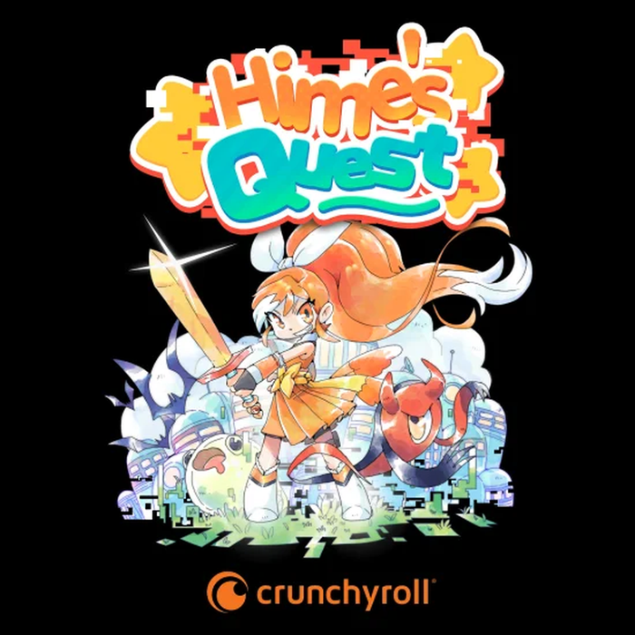 🎮 HIME'S QUEST GBC Game Cartridge | 2023 Retro Anime RPG Adventure