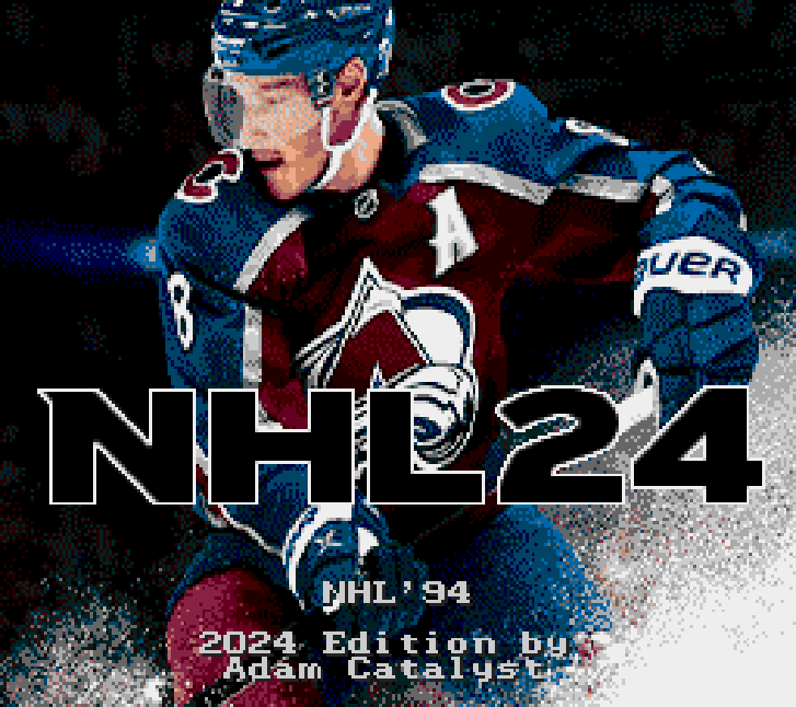๐ NHL '94 Playoffs Edition โ 2024 Mod | SEGA Genesis 16-Bit Game Cartridge