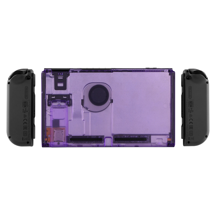 Atomic Purple Back Shell Case for Nintendo Switch Console w/ Kickstand